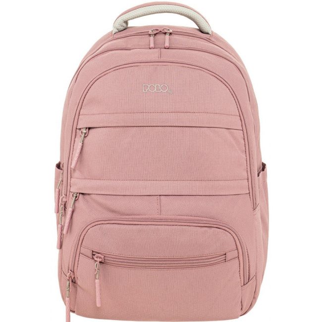 POLO ΣΑΚΙΔΙΟ ΠΛΑΤΗΣ MULTI POCKET DUSTY PINK/ΣΑΠΙΟ ΜΗΛΟ 2026 901064-3919 POLO ΣΑΚΙΔΙΟ ΠΛΑΤΗΣ MULTI POCKET DUSTY PINK/ΣΑΠΙΟ ΜΗΛΟ 2026 901064-3919