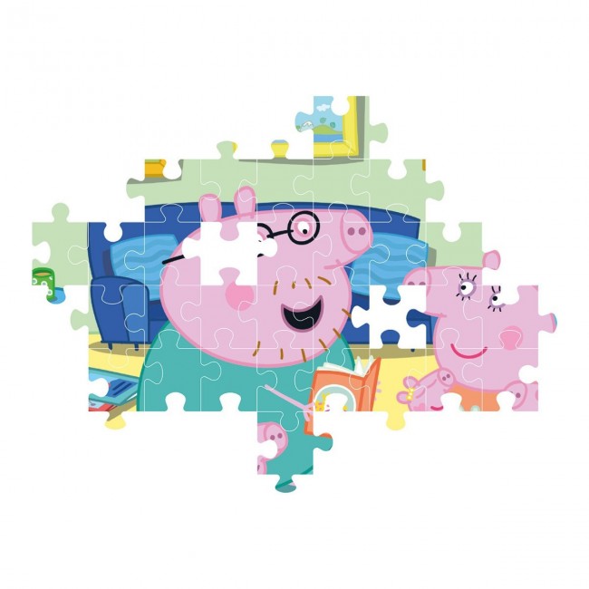CLEMENTONI ΠΑΙΔΙΚΟ ΠΑΖΛ SUPER COLOR PEPPA PIG 60 ΤΜΧ CLEMENTONI ΠΑΙΔΙΚΟ ΠΑΖΛ SUPER COLOR PEPPA PIG 60 ΤΜΧ