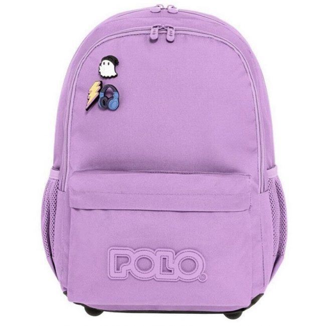POLO ΣΑΚΙΔΙΟ PINS ΔΙΘΕΣΙΟ LILAC-ΛΙΛΑ POLO ΣΑΚΙΔΙΟ PINS ΔΙΘΕΣΙΟ LILAC-ΛΙΛΑ