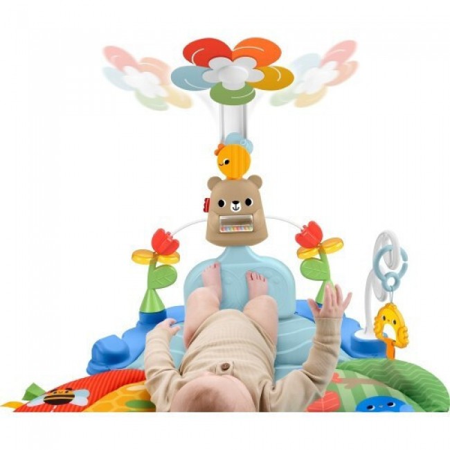 FISHER PRICE ΓΥΜΝΑΣΤΗΡΙΟ ΜΕ ΛΟΥΛΟΥΔΙ 3 ΣΕ 1 HYR60