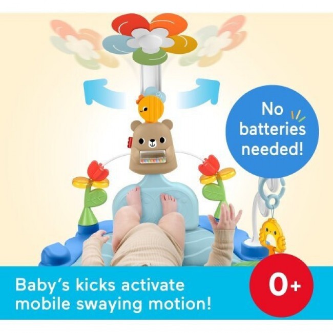 FISHER PRICE ΓΥΜΝΑΣΤΗΡΙΟ ΜΕ ΛΟΥΛΟΥΔΙ 3 ΣΕ 1 HYR60