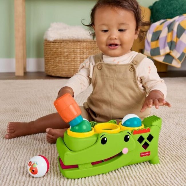 FISHER PRICE ΠΑΙΧΝΙΔΙ ΚΡΟΚΟΔΕΙΛΟΣ ΜΕ ΜΠΑΛΙΤΣΕΣ (JLB94) FISHER PRICE ΠΑΙΧΝΙΔΙ ΚΡΟΚΟΔΕΙΛΟΣ ΜΕ ΜΠΑΛΙΤΣΕΣ (JLB94)