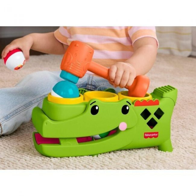 FISHER PRICE ΠΑΙΧΝΙΔΙ ΚΡΟΚΟΔΕΙΛΟΣ ΜΕ ΜΠΑΛΙΤΣΕΣ (JLB94) FISHER PRICE ΠΑΙΧΝΙΔΙ ΚΡΟΚΟΔΕΙΛΟΣ ΜΕ ΜΠΑΛΙΤΣΕΣ (JLB94)