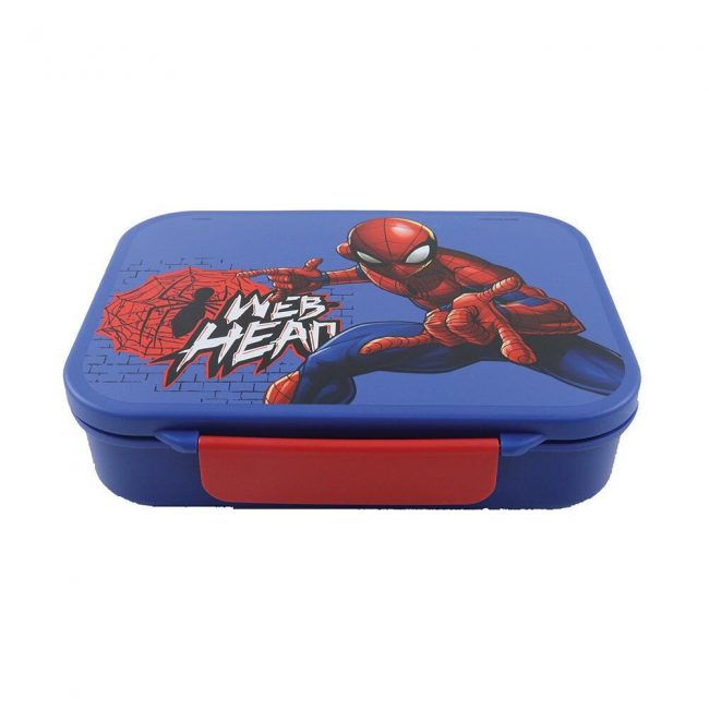 GIM ΔΟΧΕΙΟ ΦΑΓΗΤΟΥ 3ΧΩΡΩΝ SPIDERMAN GIM ΔΟΧΕΙΟ ΦΑΓΗΤΟΥ 3ΧΩΡΩΝ SPIDERMAN