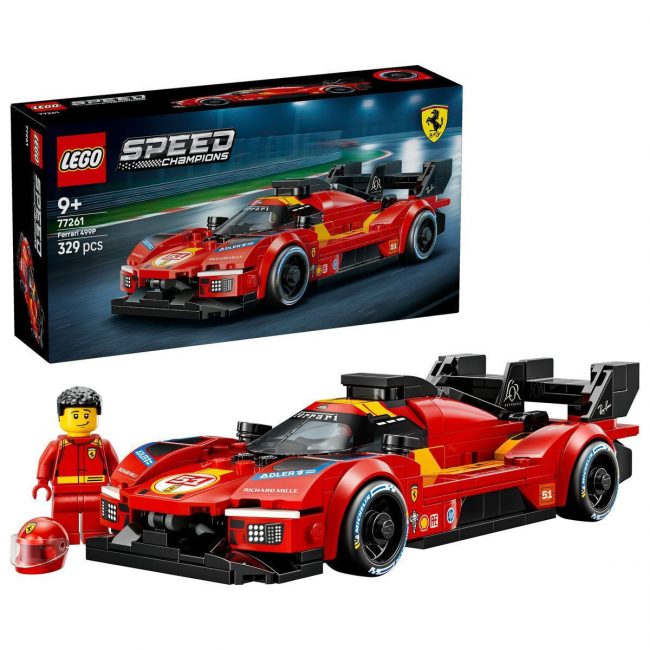 LEGO SPEED CHAMPIONS FERRARI 499P FERRARI MERCH 77261 LEGO SPEED CHAMPIONS FERRARI 499P FERRARI MERCH 77261