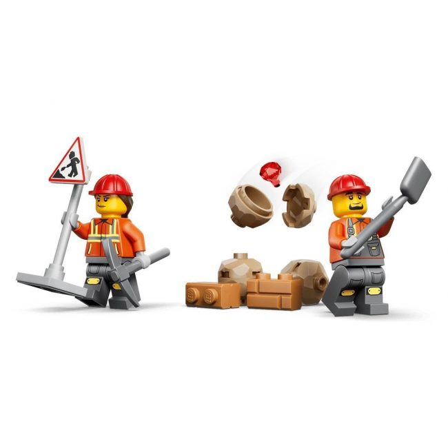 LEGO CITY YELLOW BACKHOE LOADER LEGO CITY YELLOW BACKHOE LOADER