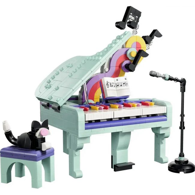 LEGO CREATOR 3 IN 1 MUSIC DECOR PIANO WITH CAT 31392 LEGO CREATOR 3 IN 1 MUSIC DECOR PIANO WITH CAT 31392