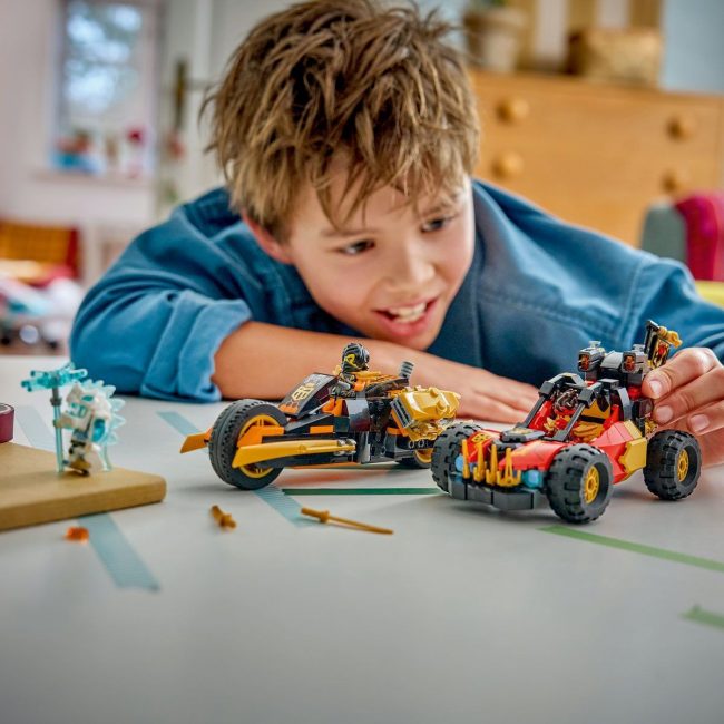 LEGO NINJAGO KAI AND COLES COMBINER VEHICLES LEGO NINJAGO KAI AND COLES COMBINER VEHICLES