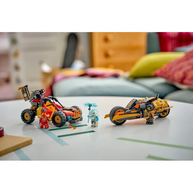 LEGO NINJAGO KAI AND COLES COMBINER VEHICLES LEGO NINJAGO KAI AND COLES COMBINER VEHICLES
