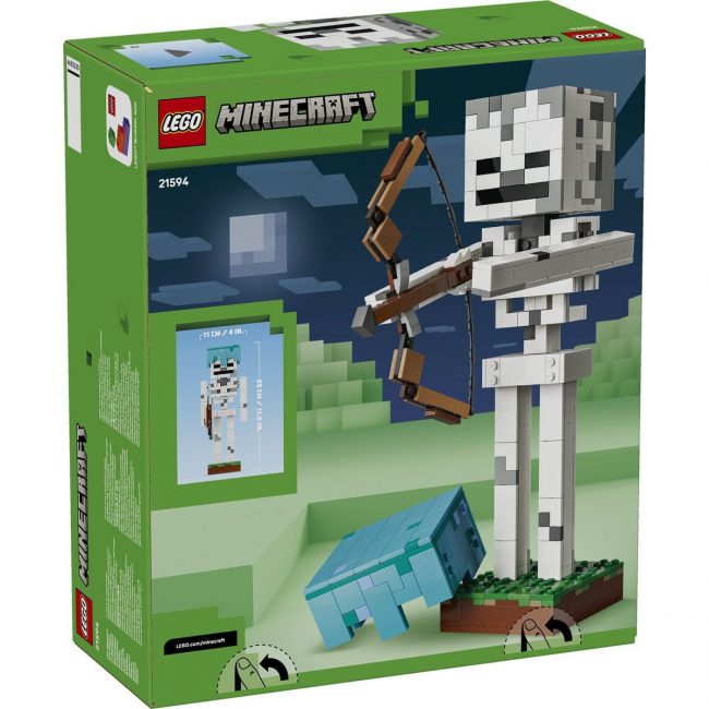 LEGO MINECRAFT THE SKELETON GAMING DECOR TOY 21594 LEGO MINECRAFT THE SKELETON GAMING DECOR TOY 21594