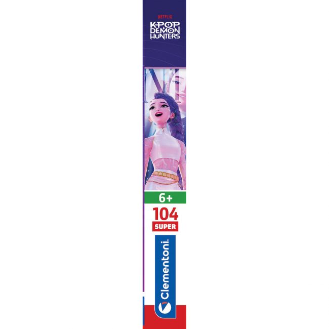 CLEMENTONI PUZZLE 104 SUPER COLOR K-POP DEMON HUNDERS CLEMENTONI PUZZLE 104 SUPER COLOR K-POP DEMON HUNDERS