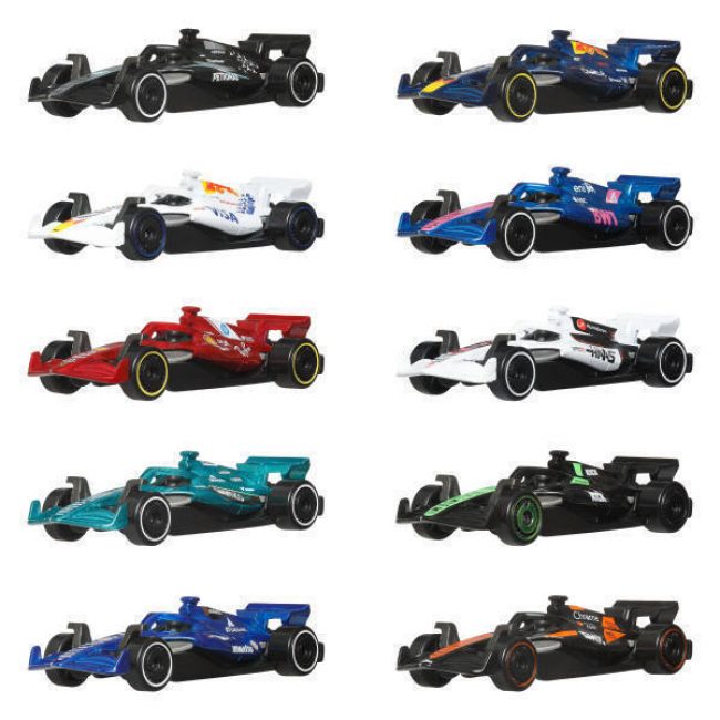 HOT WHEELS FORMULA 1 ΑΥΤΟΚΙΝΗΤΑΚΙΑ ΣΕΤ ΤΩΝ 10 HOT WHEELS FORMULA 1 ΑΥΤΟΚΙΝΗΤΑΚΙΑ ΣΕΤ ΤΩΝ 10