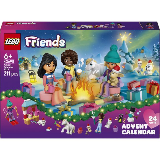 LEGO FRIENDS ΧΡΙΣΤΟΥΓΕΝΝΙΑΤΙΚΟ ΗΜΕΡΟΛΟΓΙΟ 2026 (42698)