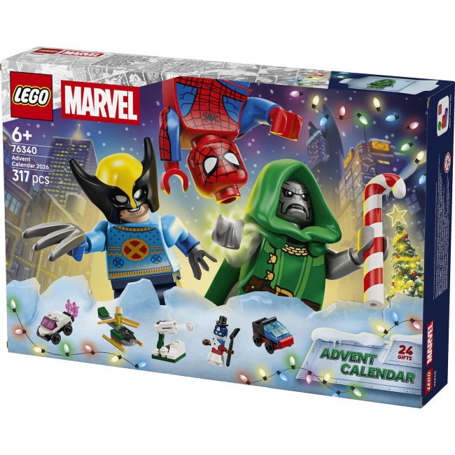 LEGO SUPER HEROES ΧΡΙΣΤΟΥΓΕΝΝΙΑΤΙΚΟ ΗΜΕΡΟΛΟΓΙΟ 2026 (76340) LEGO SUPER HEROES ΧΡΙΣΤΟΥΓΕΝΝΙΑΤΙΚΟ ΗΜΕΡΟΛΟΓΙΟ 2026 (76340)
