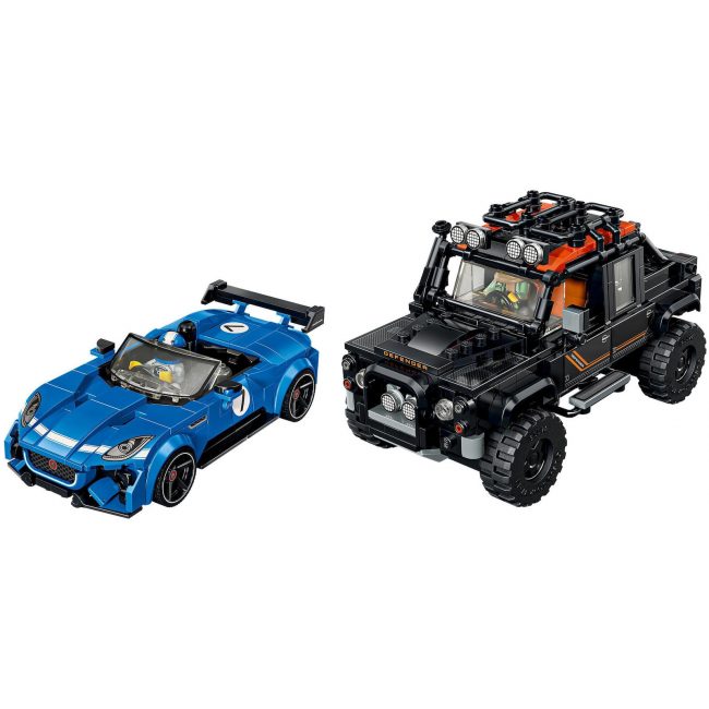 LEGO SPEED CHAMPIONS JAGUAR PROJECT 7 AND LAND ROVER DEFENDER 77264 LEGO SPEED CHAMPIONS JAGUAR PROJECT 7 AND LAND ROVER DEFENDER 77264