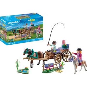 PLAYMOBIL MY LIFE ΒΟΛΤΑ ΜΕ ΤΗΝ ΑΜΑΞΑ ΣΤΗΝ ΥΠΑΙΘΡΟ