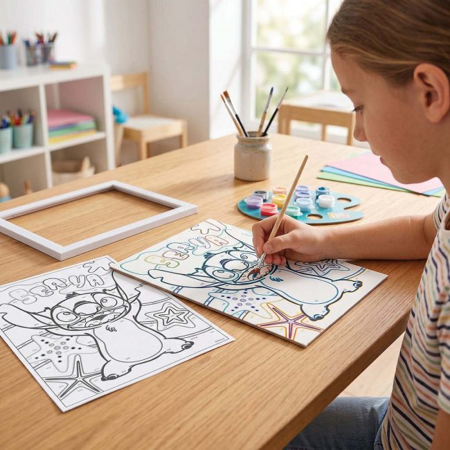 HAPPIHOBBI PAINT BY NUMBERS STITCH ΓΙΑ 7+ ΕΤΩΝ HAPPIHOBBI PAINT BY NUMBERS STITCH ΓΙΑ 7+ ΕΤΩΝ