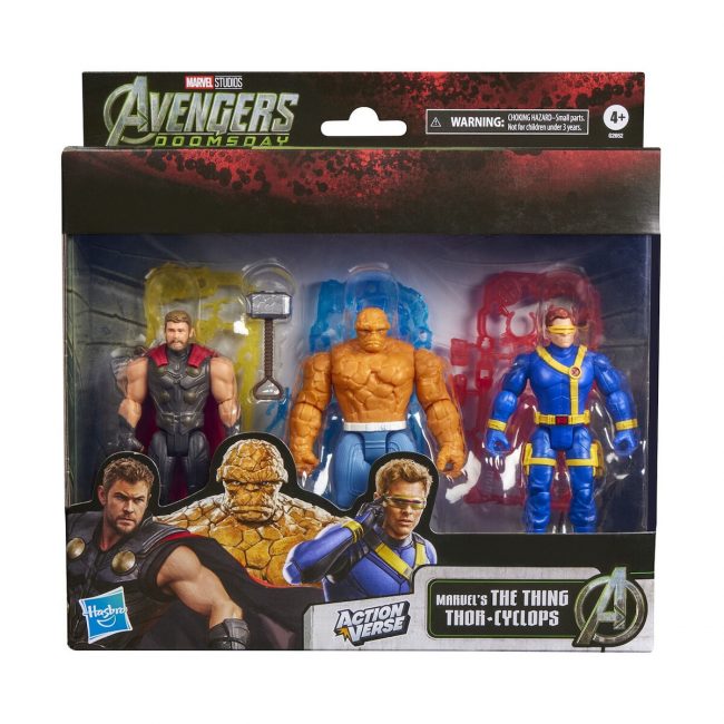 ΦΙΓΟΥΡΕΣ AVENGERS DOOMSDAY THE THING THOR ΚΑΙ CYCLOPS G2652 ΦΙΓΟΥΡΕΣ AVENGERS DOOMSDAY THE THING THOR ΚΑΙ CYCLOPS G2652