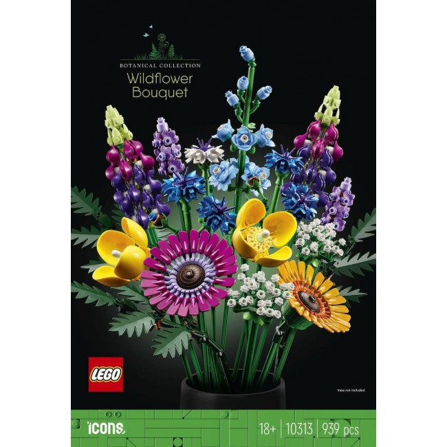 LEGO BOTANICAL GARDEN WILDFLOWER BOUQUET