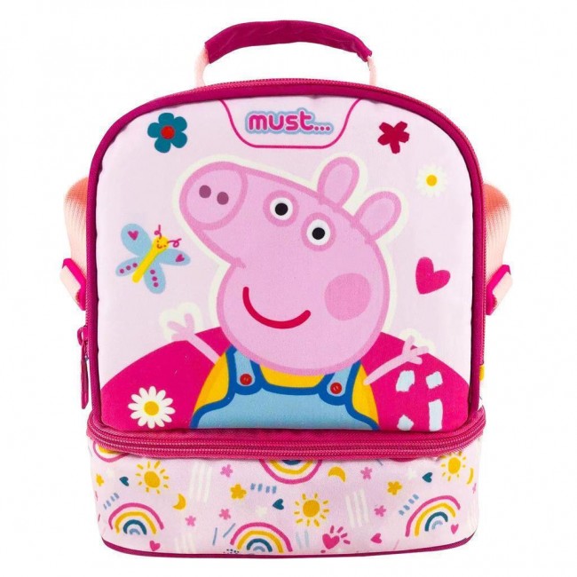 MUST ΤΣΑΝΤΑΚΙ ΦΑΓΗΤΟΥ ΙΣΟΘΕΡΜΙΚΟ PEPPA PIG 2 ΘΗΚΕΣ MUST ΤΣΑΝΤΑΚΙ ΦΑΓΗΤΟΥ ΙΣΟΘΕΡΜΙΚΟ PEPPA PIG 2 ΘΗΚΕΣ