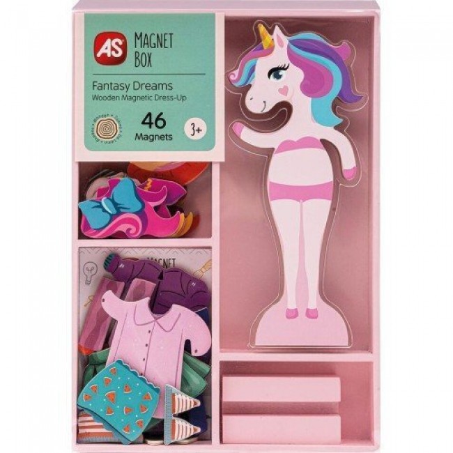 AS MAGNET BOX FANTASY DREAMS DRESS-UP 46 ΕΚΠΑΙΔΕΥΤΙΚΟΙ ΞΥΛΙΝΟΙ ΜΑΓΝΗΤΕΣ AS MAGNET BOX FANTASY DREAMS DRESS-UP 46 ΕΚΠΑΙΔΕΥΤΙΚΟΙ ΞΥΛΙΝΟΙ ΜΑΓΝΗΤΕΣ