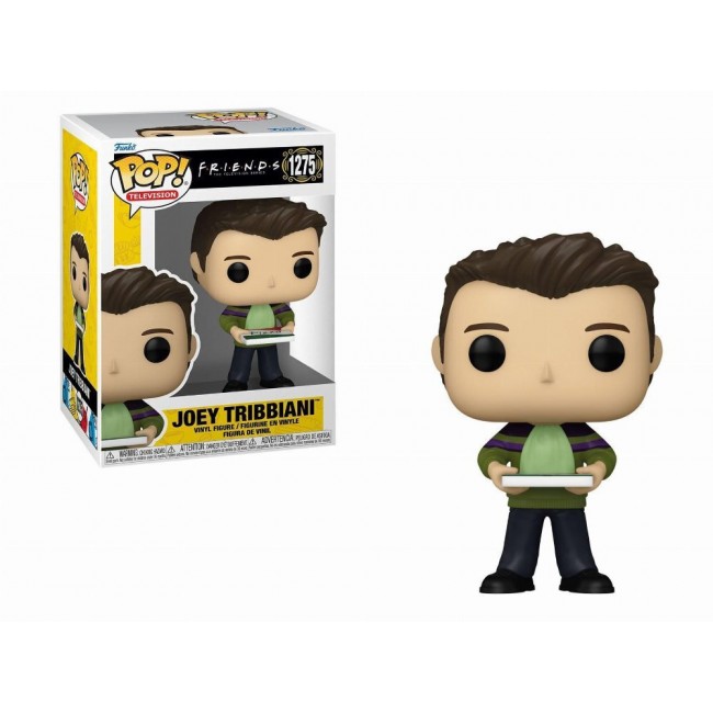 FUNKO POP TELEVISION FRIENDS JOEY TRIBBIANI WITH PIZZA #1275 FUNKO POP TELEVISION FRIENDS JOEY TRIBBIANI WITH PIZZA #1275