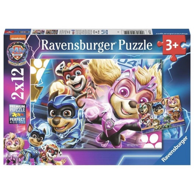 RAVENSBURGER ΠΑΖΛ 2X12 ΤΕΜ. PAW PATROL MIGHTY RAVENSBURGER ΠΑΖΛ 2X12 ΤΕΜ. PAW PATROL MIGHTY