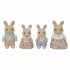 THE SYLVANIAN FAMILIES ΟΙΚΟΓΕΝΕΙΑ LATTE RABBITS THE SYLVANIAN FAMILIES ΟΙΚΟΓΕΝΕΙΑ LATTE RABBITS