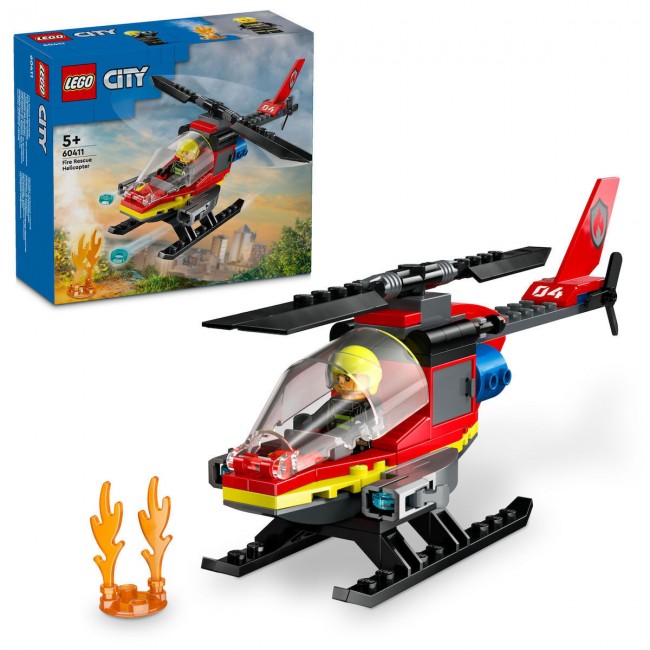 LEGO CITY FIRE RESCUE HELICOPTER LEGO CITY FIRE RESCUE HELICOPTER