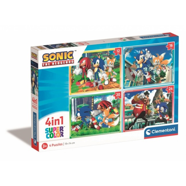 CLEMENTONI PUZZLE SUPER COLOR SONIC CLEMENTONI PUZZLE SUPER COLOR SONIC