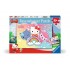 RAVENSBURGER PUZZLE 2X24 TEM.HELLO KITTY