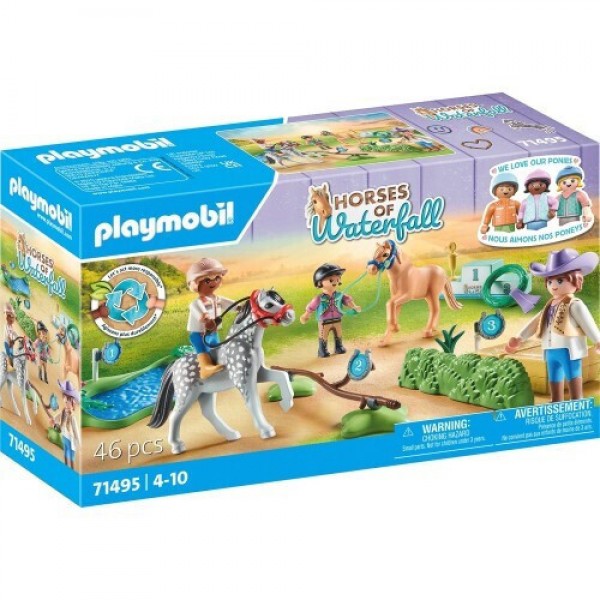 PLAYMOBIL HORSES OF WATERFALL ΑΓΩΝΕΣ ΙΠΠΑΣΙΑΣ