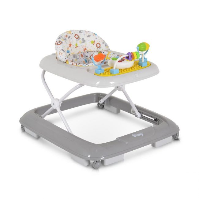 ΠΕΡΠΑΤΟΥΡΑ BABY WALKER BRAVY ΓΚΡΙ MONI ΠΕΡΠΑΤΟΥΡΑ BABY WALKER BRAVY ΓΚΡΙ MONI