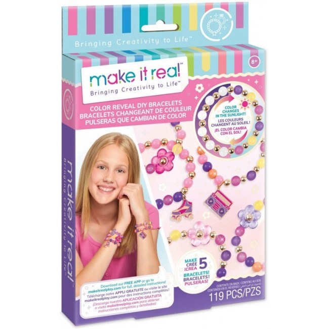 MAKE IT REAL COLOR REVEAL DIY BRACELETS MAKE IT REAL COLOR REVEAL DIY BRACELETS