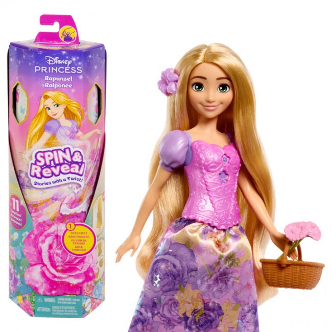 DISNEY PRINCESS SPIN AND REVEAL RAPUNZEL DISNEY PRINCESS SPIN AND REVEAL RAPUNZEL