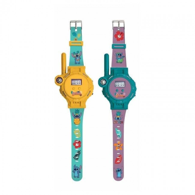 LEXIBOOK ΨΗΦΙΑΚΑ ΡΟΛΟΓΙΑ STITCH ΜΕ WALKIE TALKIES 200M LEXIBOOK ΨΗΦΙΑΚΑ ΡΟΛΟΓΙΑ STITCH ΜΕ WALKIE TALKIES 200M