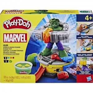 PLAY DOH HULK SMASH AND SQUISH PLAY DOH HULK SMASH AND SQUISH