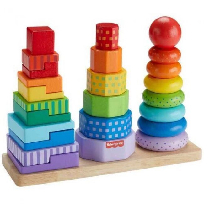 FISHER PRICE ΕΚΠΑΙΔΕΥΤΙΚΟ ΠΑΙΧΝΙΔΙ ΞΥΛΙΝΕΣ ΠΥΡΑΜΙΔΕΣ - ΠΟΛΥΧΡΩΜΑ ΣΧΗΜΑΤΑ (HXT76) FISHER PRICE ΕΚΠΑΙΔΕΥΤΙΚΟ ΠΑΙΧΝΙΔΙ ΞΥΛΙΝΕΣ ΠΥΡΑΜΙΔΕΣ - ΠΟΛΥΧΡΩΜΑ ΣΧΗΜΑΤΑ (HXT76)