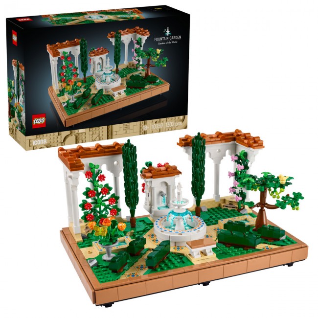 LEGO  ICONS ΚΗΠΟΣ ΜΕ ΣΙΝΤΡΙΒΑΝΙ (10359)