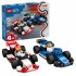 LEGO CITY FORMULA 1 WILLIAMS RACING AND HAASS RACE CARS