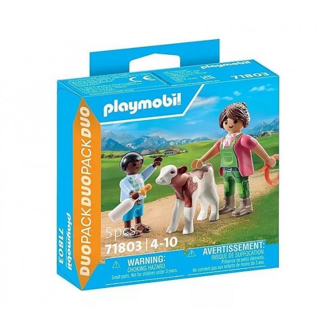 PLAYMOBIL DUOPACK ΑΓΡΟΤΙΣΣΑ ΚΑΙ ΠΑΙΔΑΚΙ ΜΕ ΜΟΣΧΑΡΑΚΙ 71803 PLAYMOBIL DUOPACK ΑΓΡΟΤΙΣΣΑ ΚΑΙ ΠΑΙΔΑΚΙ ΜΕ ΜΟΣΧΑΡΑΚΙ 71803