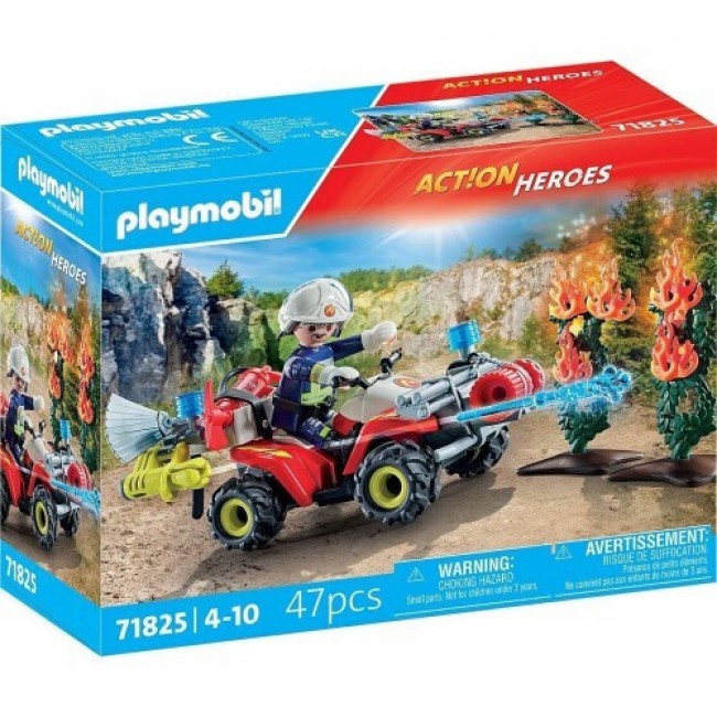 PLAYMOBIL ACTION HEROES ΠΥΡΟΣΒΕΣΤΗΣ ΜΕ ΓΟΥΡΟΥΝΑ