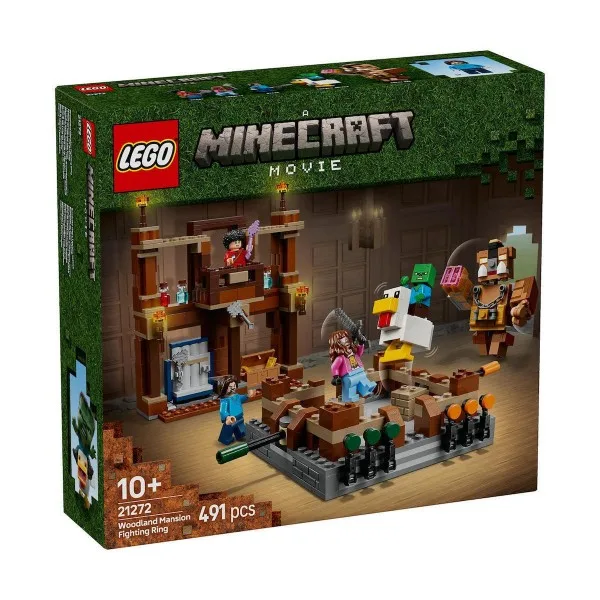 LEGO MINECRAFT ΡΙΝΓΚ ΠΥΓΜΑΧΙΑΣ ΣΤΗΝ ΈΠΑΥΛΗ ΣΤΟ ΔΑΣΟΣ (21272)