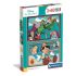 CLEMENTONI PUZZLE 2X60 SUPER COLORDISNEY CLASSICS CLEMENTONI PUZZLE 2X60 SUPER COLORDISNEY CLASSICS