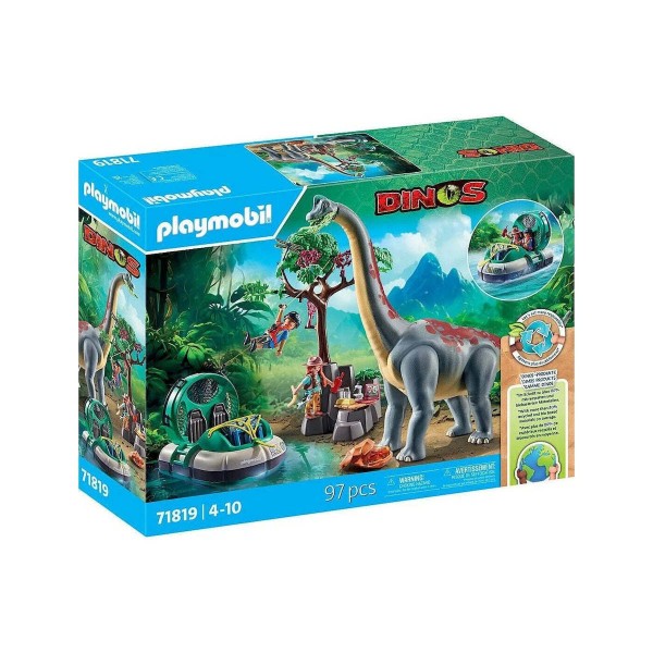 PALYMOBIL DINOS ΒΡΑΧΙΟΣΑΥΡΟΣ ΚΑΙ ΧΟΒΕΡΚΡΑΦΤ