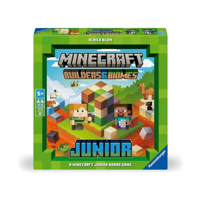 ΕΠΙΤΡΑΠΕΖΙΟ ΠΑΙΧΝΙΔΙ RAVENSBURGER: MINECRAFT - BUILDERS AND BIOMES JUNIOR 24750 ΕΠΙΤΡΑΠΕΖΙΟ ΠΑΙΧΝΙΔΙ RAVENSBURGER: MINECRAFT - BUILDERS AND BIOMES JUNIOR 24750