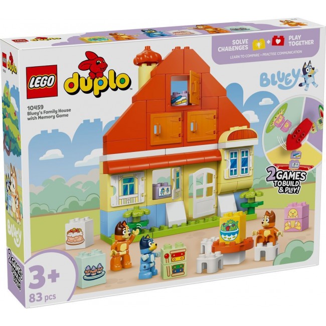 LEGO DUPLO BLUEYS FAMILY HOUSE WITH MEMORY GAME (10459) LEGO DUPLO BLUEYS FAMILY HOUSE WITH MEMORY GAME (10459)