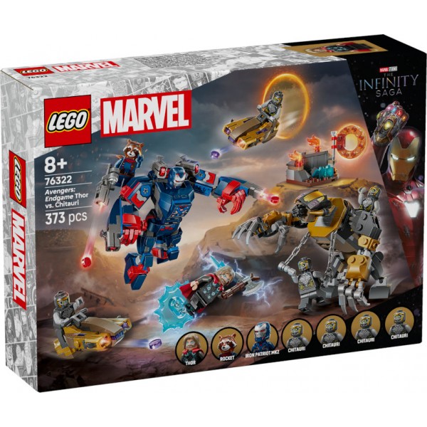 LEGO MARVEL ΕΚΔΙΚΗΤΕΣ Η ΤΕΛΙΚΗ ΜΑΧΗ ΘΟΡ VS ΤΣΙΤΑΟΥΡΙ (76322)
