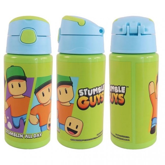 GIM ΠΑΓΟΥΡΙ ΑΛΟΥΜΙΝΙΟΥ FLIP 500 ML STUMBLE GUYS GIM ΠΑΓΟΥΡΙ ΑΛΟΥΜΙΝΙΟΥ FLIP 500 ML STUMBLE GUYS