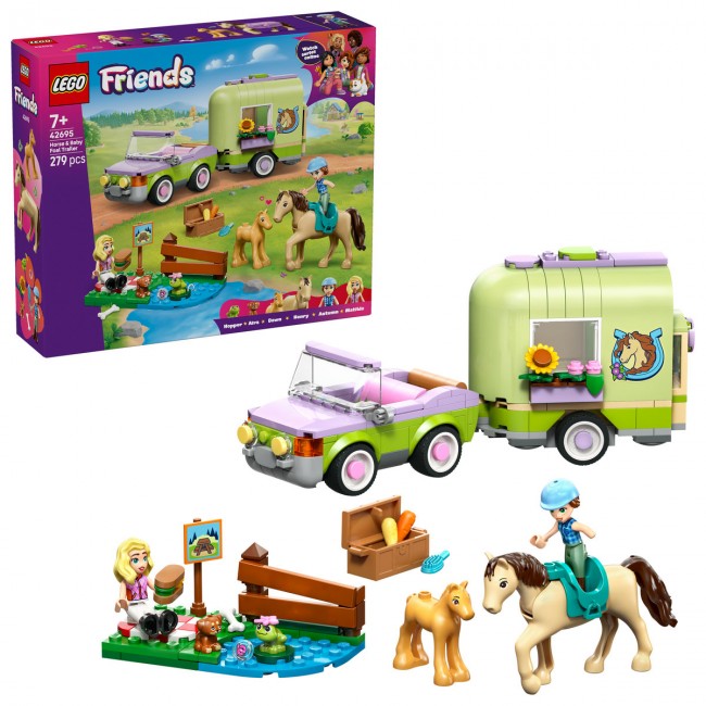 LEGO FRIENDS ΤΡΕΙΛΕΡ ΓΙΑ ʼΛΟΓΟ & ΠΟΥΛΑΡΑΚΙ (42695) LEGO FRIENDS ΤΡΕΙΛΕΡ ΓΙΑ ʼΛΟΓΟ & ΠΟΥΛΑΡΑΚΙ (42695)